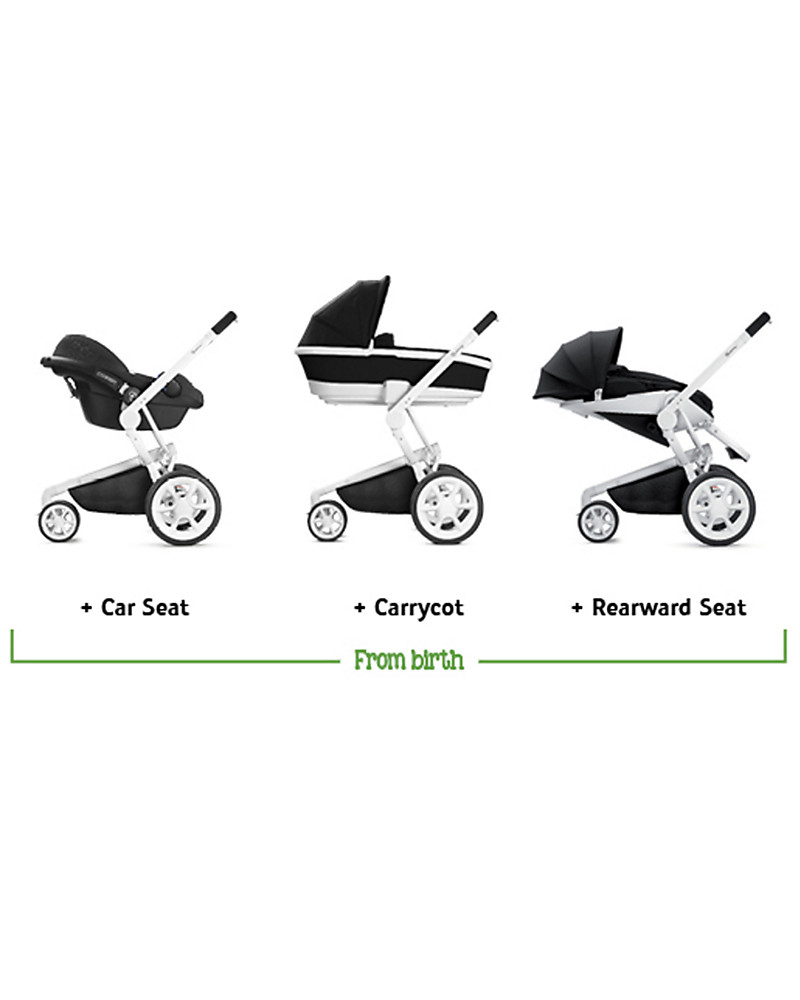 quinny stroller white